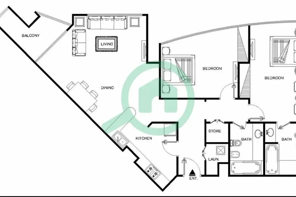 Luxury 2 Bedroom In Dubai Marina